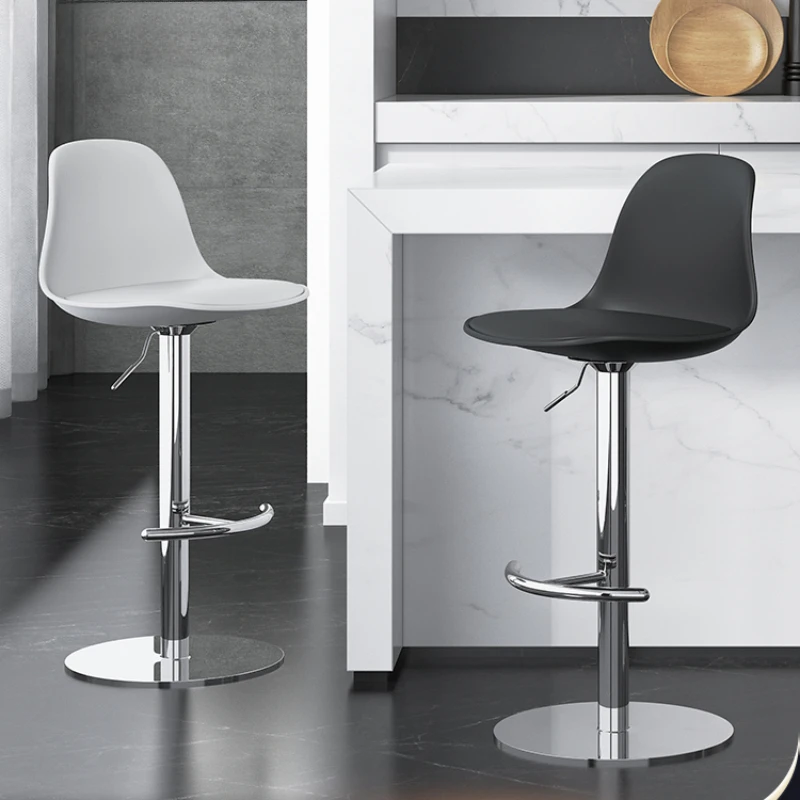 

Modern Luxury Bar Chair Minimalist Design European Salon Bar Stool Nordic Reception Desk Sillas Para Comedor Lounge Furniture