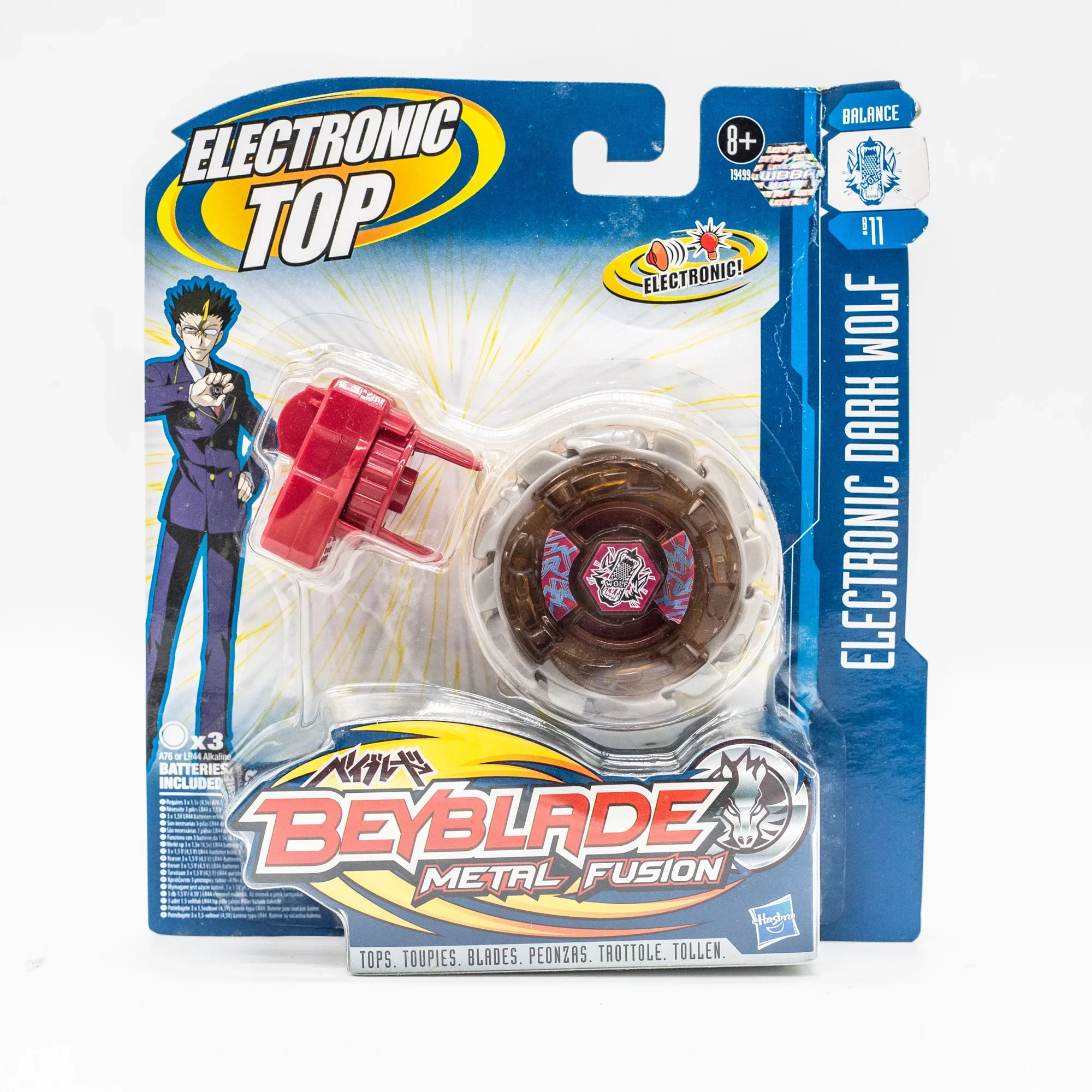 Hasbro Beyblade Metal Fusion Tops Toy Electronic Gyro WBBA