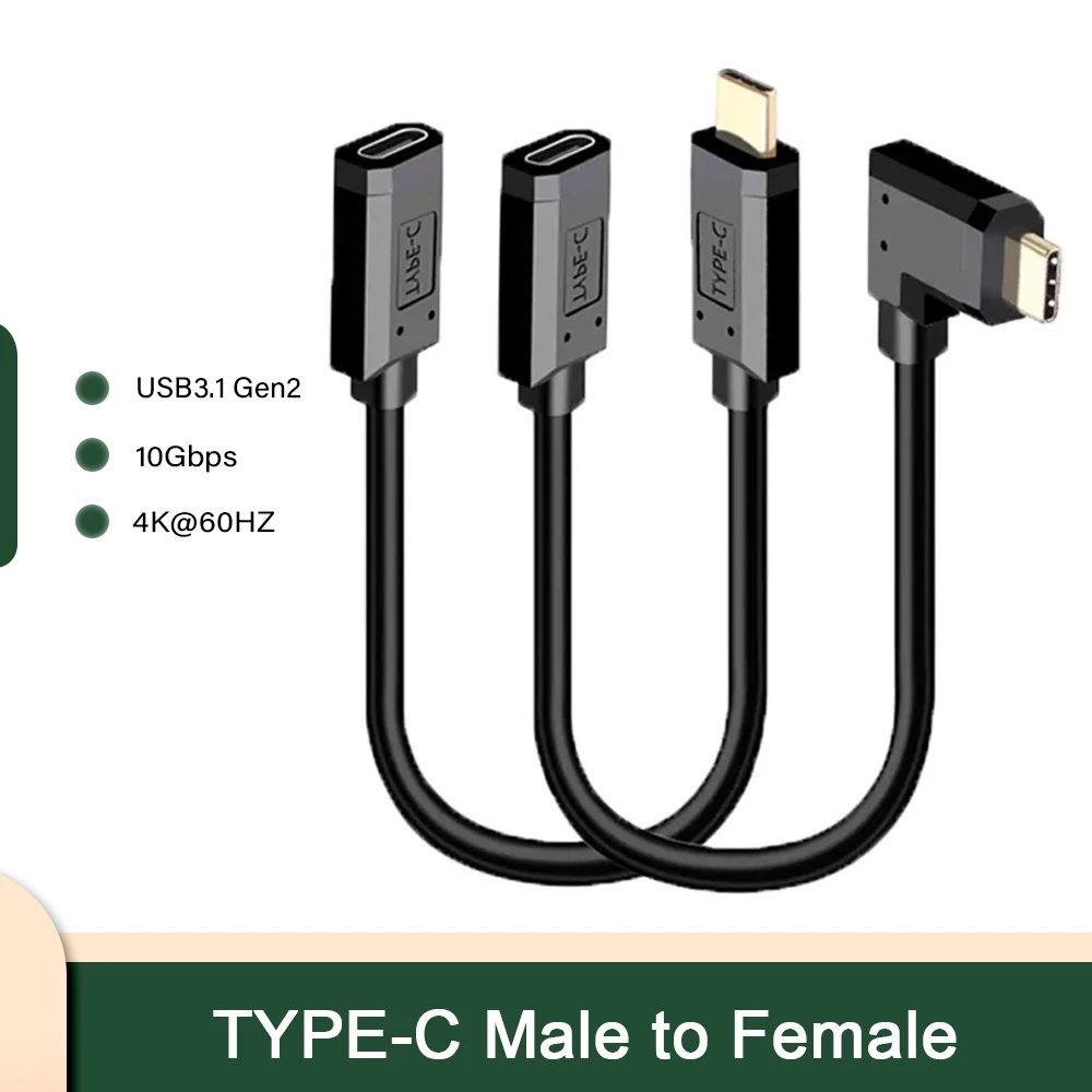 

Кабель USB с позолоченным разъемом типа c, кабель для передачи данных 4K, литая док-станция, провод для подключения жесткого диска
