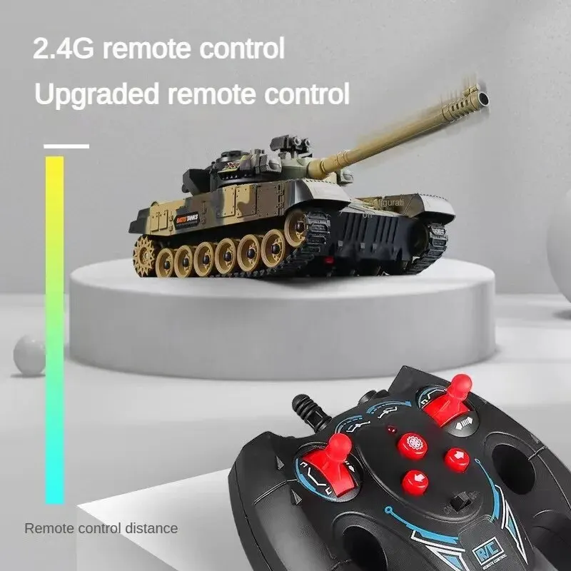 Remote Control Tank Remote Control Vehicle Large Remote-controlled Tank Car Tracked CHILDREN'S Rechargeable Off-road Armored