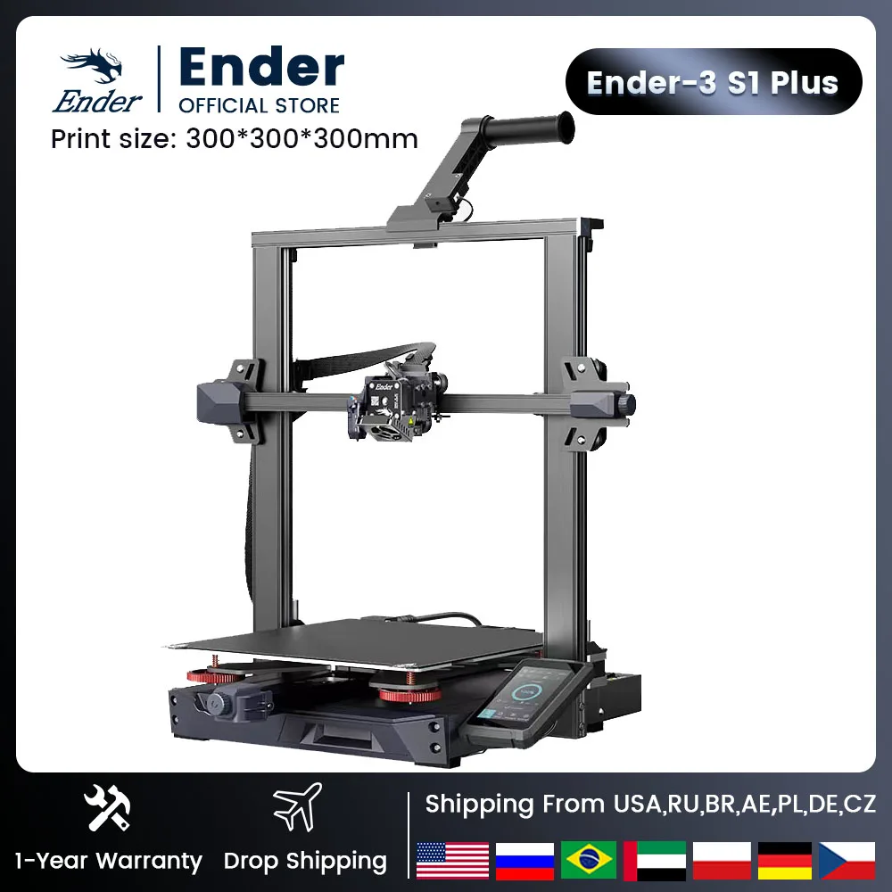 New Creality 3D Printer Ender-3 S1 Pro Ender-3 S1 Plus Ender-3 V2 Neo  CR-touch Auto-Leveling Ender-3 Series FDM Impresora 3d - AliExpress