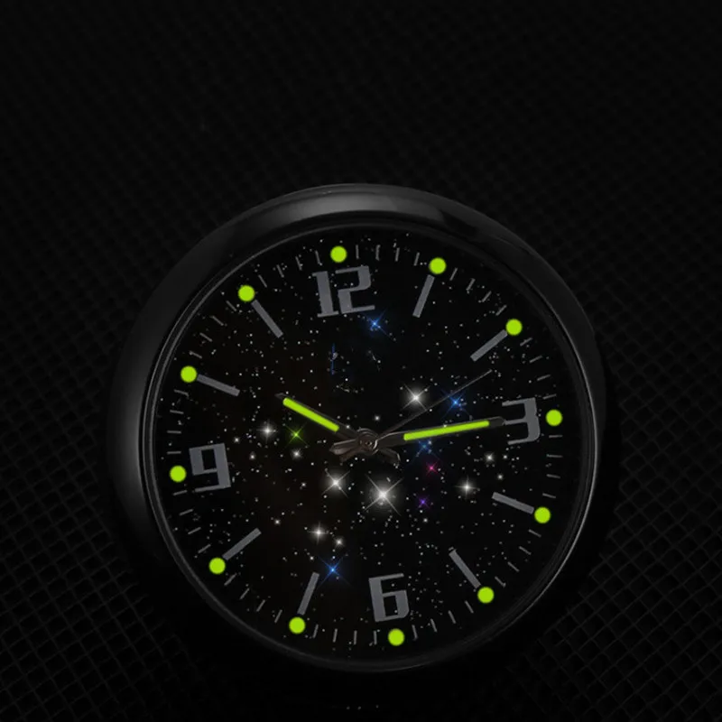Mini Electronic Clock Watch Smart Car Quartz Clock Waterproof for Bicycle Motorcycle Auto Accessories