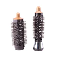 2Pcs Round Volumizing Brush for Dyson Airwrap Hair Styler Limp Flat Hair Volumizer Attachment Tool A 1