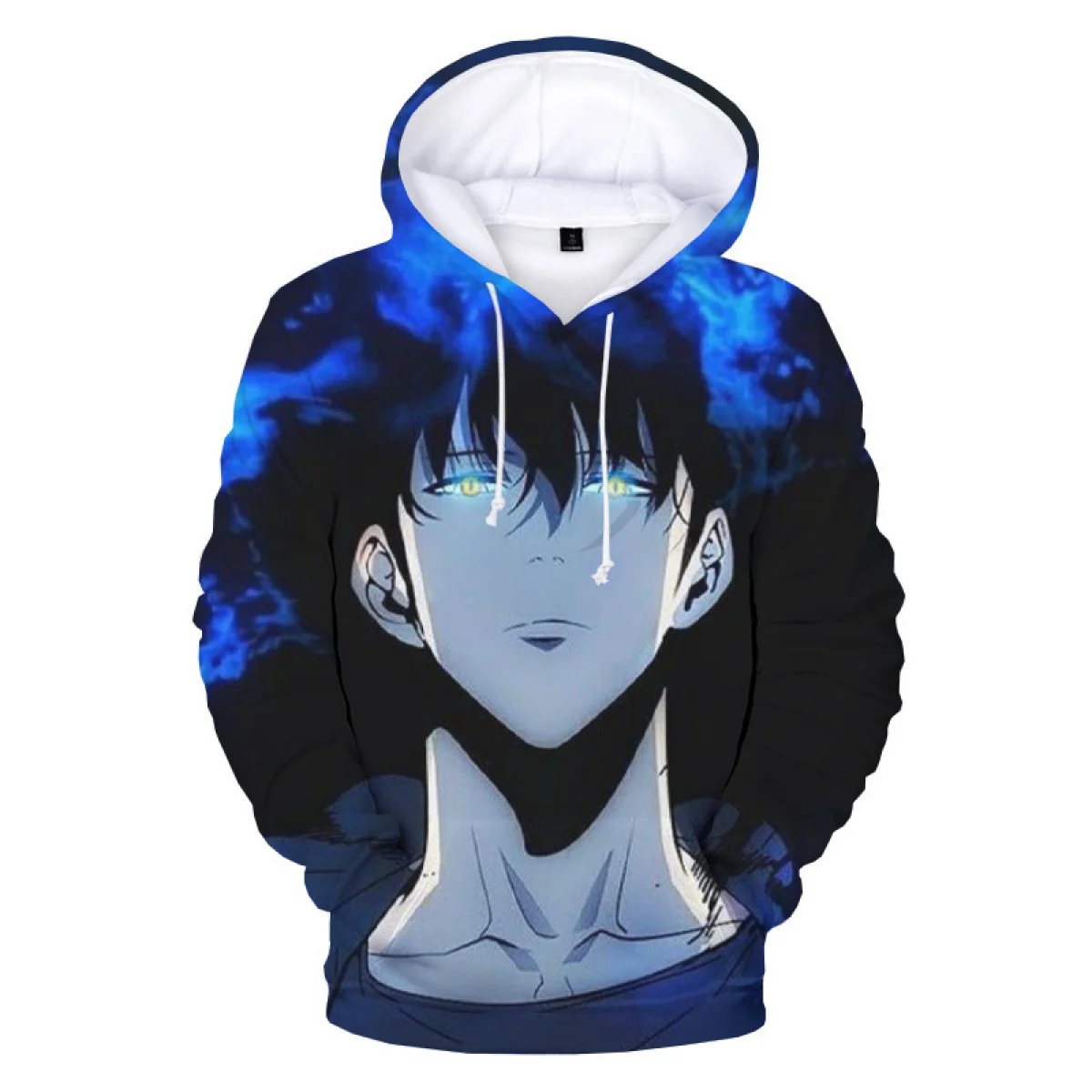 thumbnail image 1 of Sudadera con capucha y estampado 3D de Anime Solo Leveling, sudadera informal de Halloween, ropa de calle, hip hop, para hombre y mujer, 1 of 4