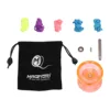 K2 Plus Crystal Responsive Yoyo,Dual Purpose Yo-Yo with Replacement Unresponsive Bearing for Intermediate,Orange 1