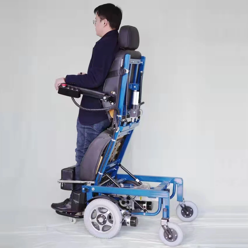 Handicapped and the Elderly Power Electric Standing up Wheelchair Lifting and Reclining