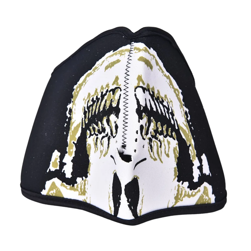 3 Styles High Quality Skull Neoprene Half Face Mouth Mask Ski Snowboard Motorcycle Biker Sport Protection 1PC 5