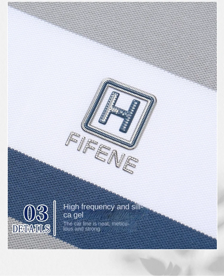 Description Picture 5 of item2024 summer fashion high-end polo shirt men's short-sleeved T-shirt lapel slim fit business casual business wear top