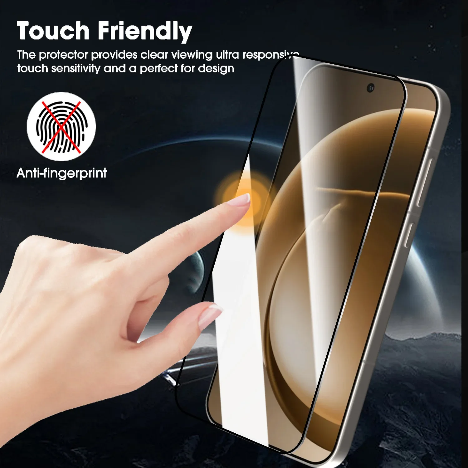 Dust-Free Easy Installation Tempered Glass Screen Protector