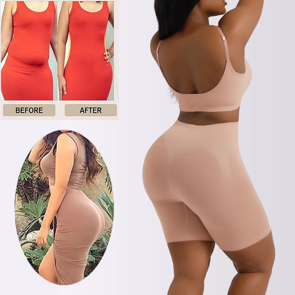 Shapewear Set Body Shapers Women Bodysuit for Tummy Control Seamless Shapewear Shorts