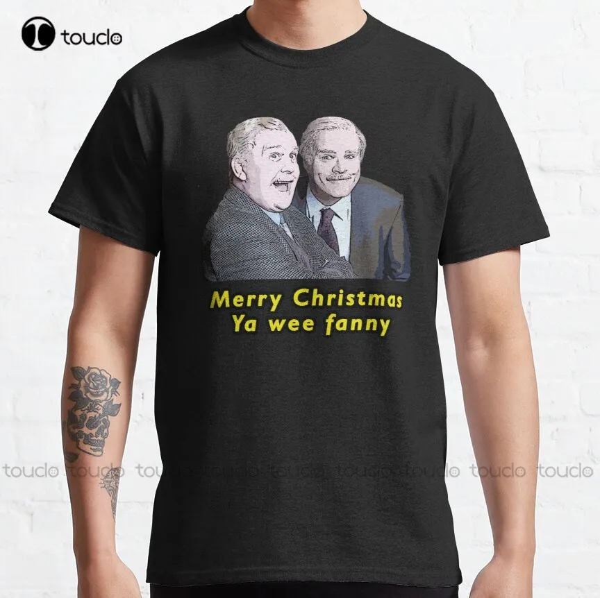 

Футболка с забавным дизайном Джека и Виктора «Merry Christmas Ya Wee Fanny»