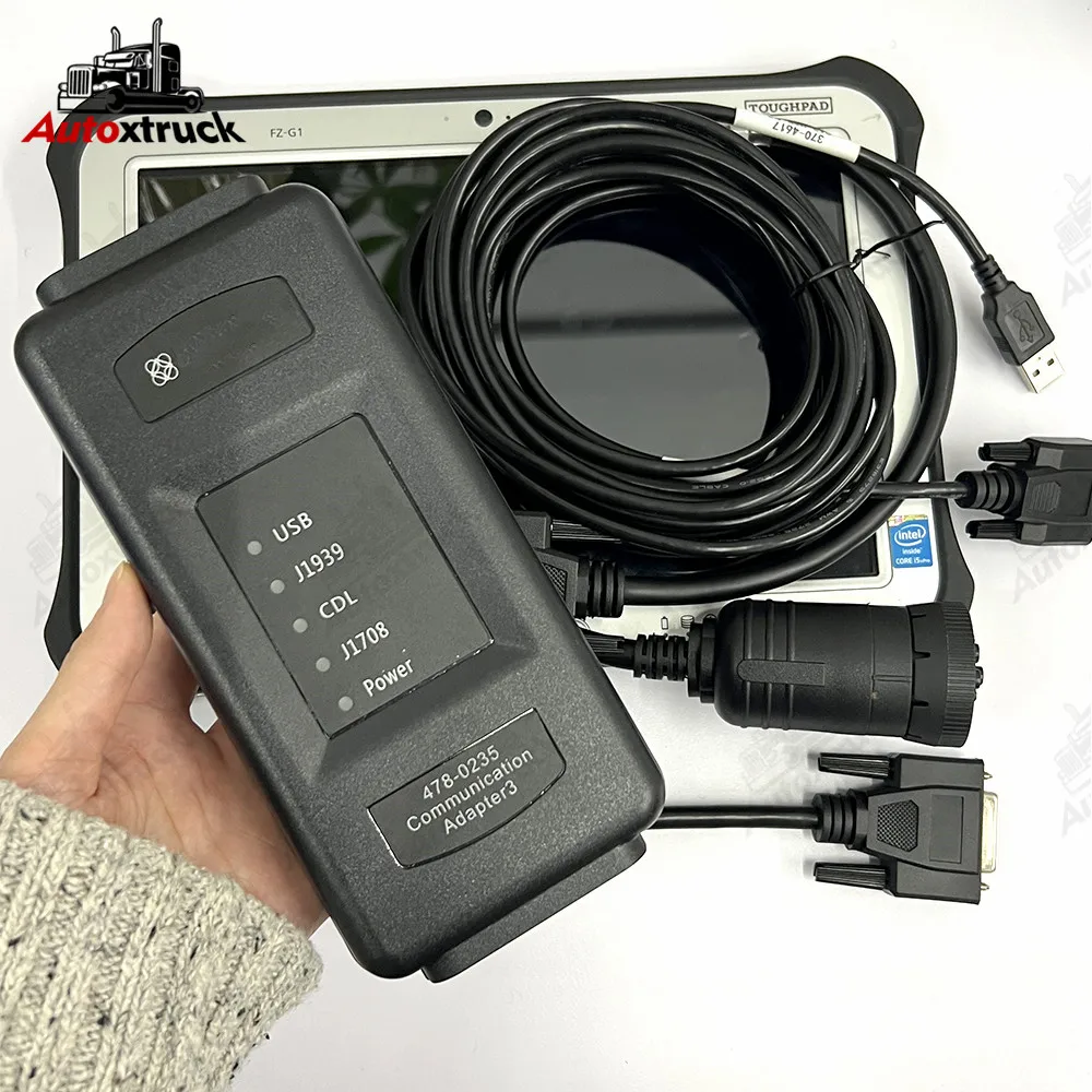 

Electronic service tool 478-0235 Communication adapter 3 Est Equipment Excavator Repair Troubleshooting Diagnostic tools