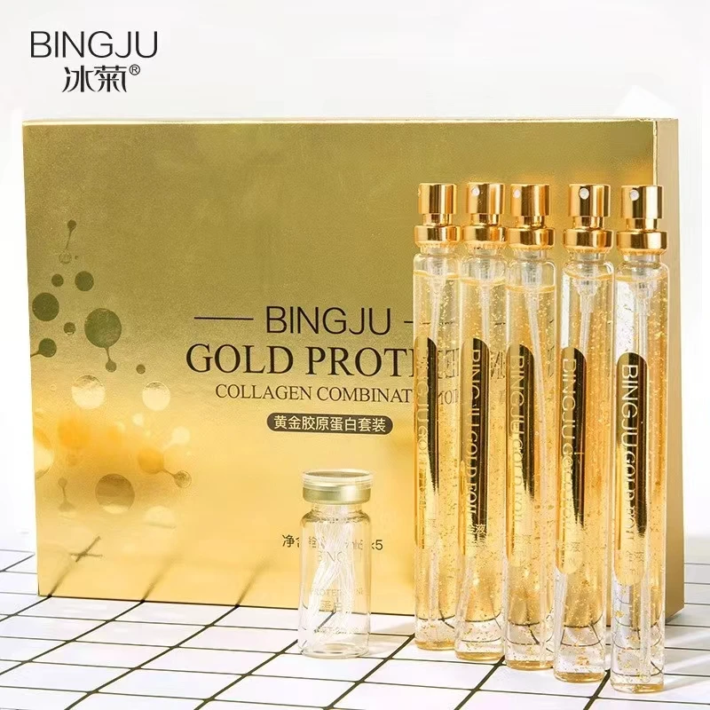 

Collagen Thread Instant Lifting Wrinkle Remover Soluble Protein Threads Serum Set Absorbable Face Filler Anti-aging Skin Care