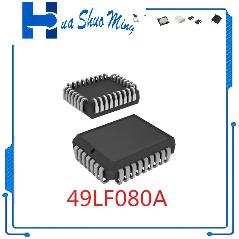 

5Pcs/Lot SST49LF080A 49LF080A PLCC32 SLG85P585V QFN32