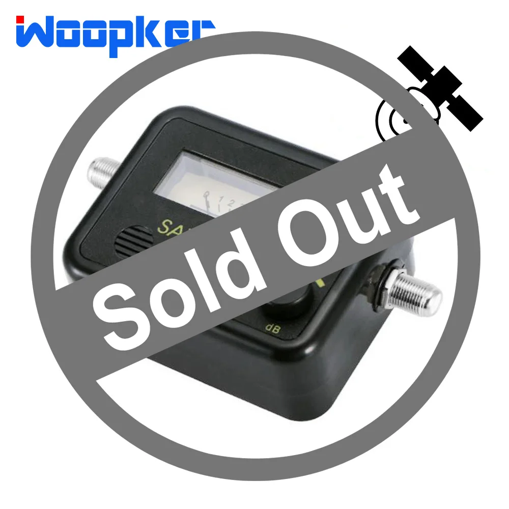 Satellite Finder Satlink Alignment Signal Meter Receptor For Tv Sat Dish Lnb Direc Digital Tv