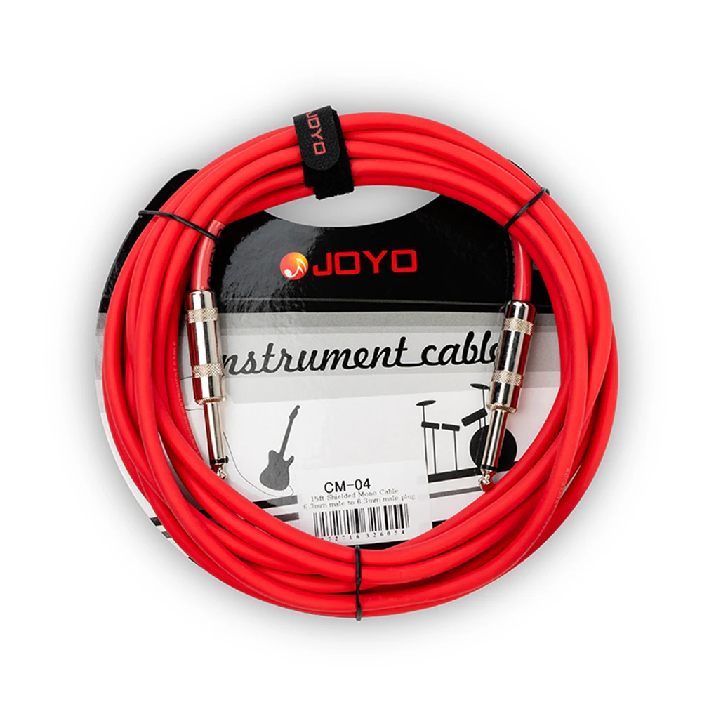 CM-04 Guitar Cable High Pure Copper Conductor Soft Flexibale PVC Jacket Straight