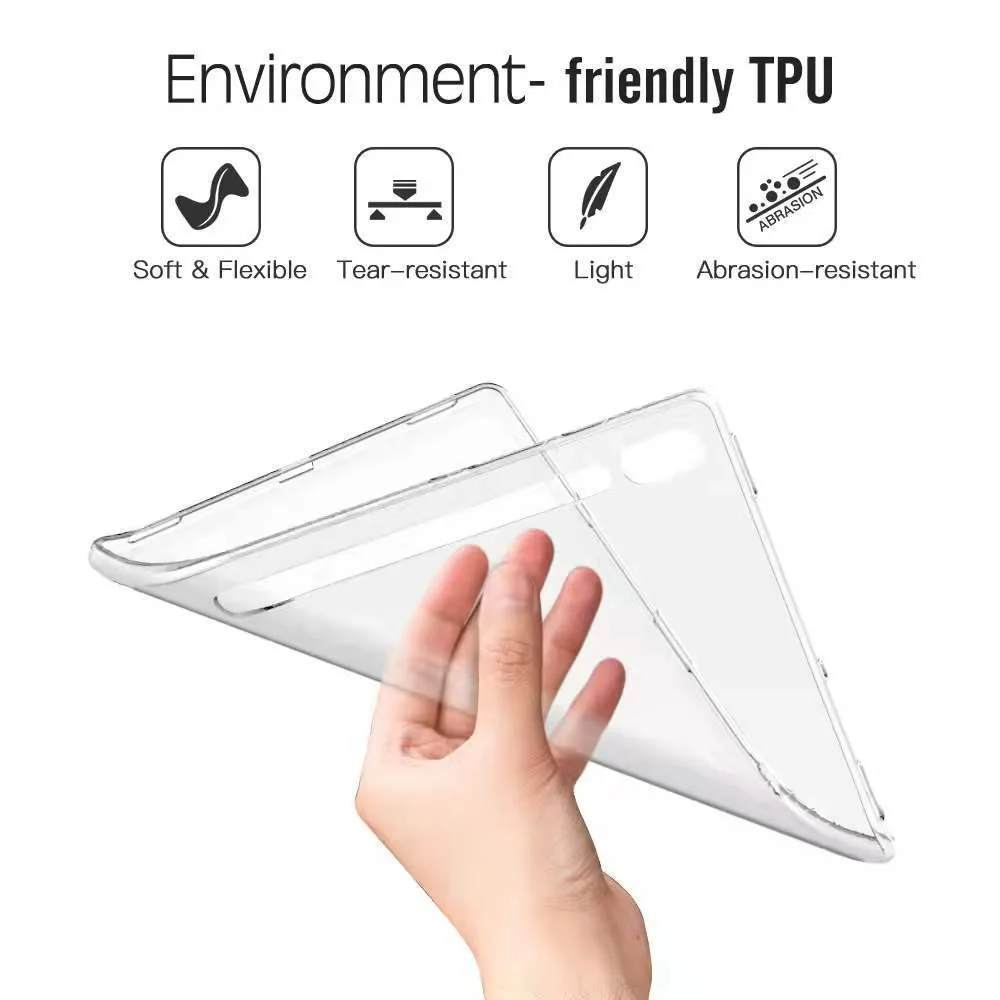 para Samsung Galaxy Tab s7 s8 Mais fe Case Sm-t870 T970 T860 P610 T736 X800 X806 Protetor de Tela Capa para Tab s6 10.4 Sm-p613 - Imagem 5