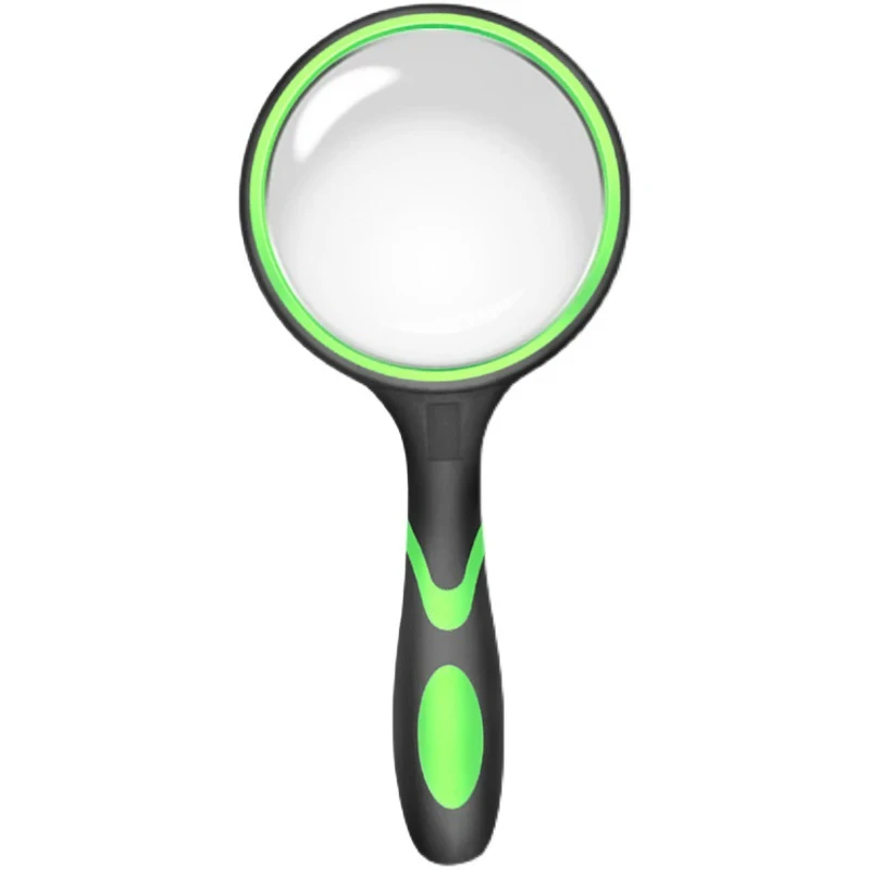 Magnifying Glass 6X 7X 8X 10X Magnifying Glass For Kids Seniors Handheld Reading Magnifier Magnifying Lens For Reading Science Nature Exploration