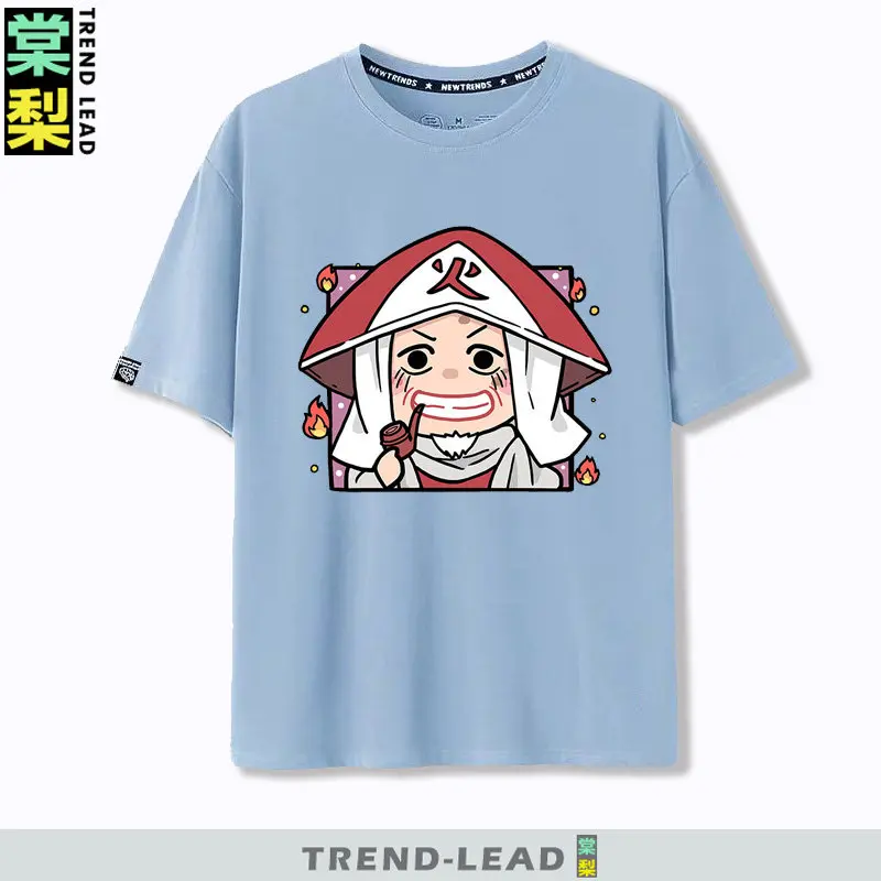 Kids' Trendy Naruto Cartoon Character Short Sleeve T-Shirt