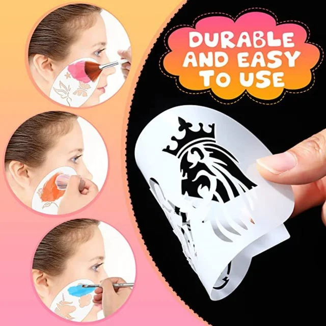 Face Paint Stencils 3