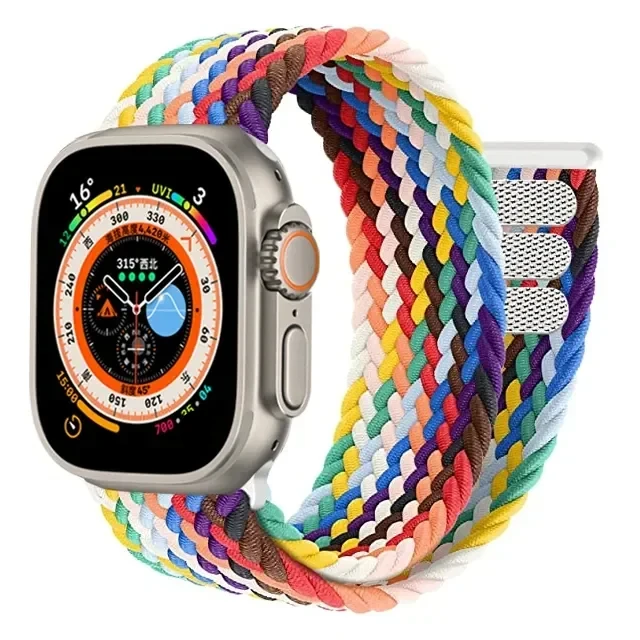 Braided Solo Loop Watch Band Strap in Premium Design
