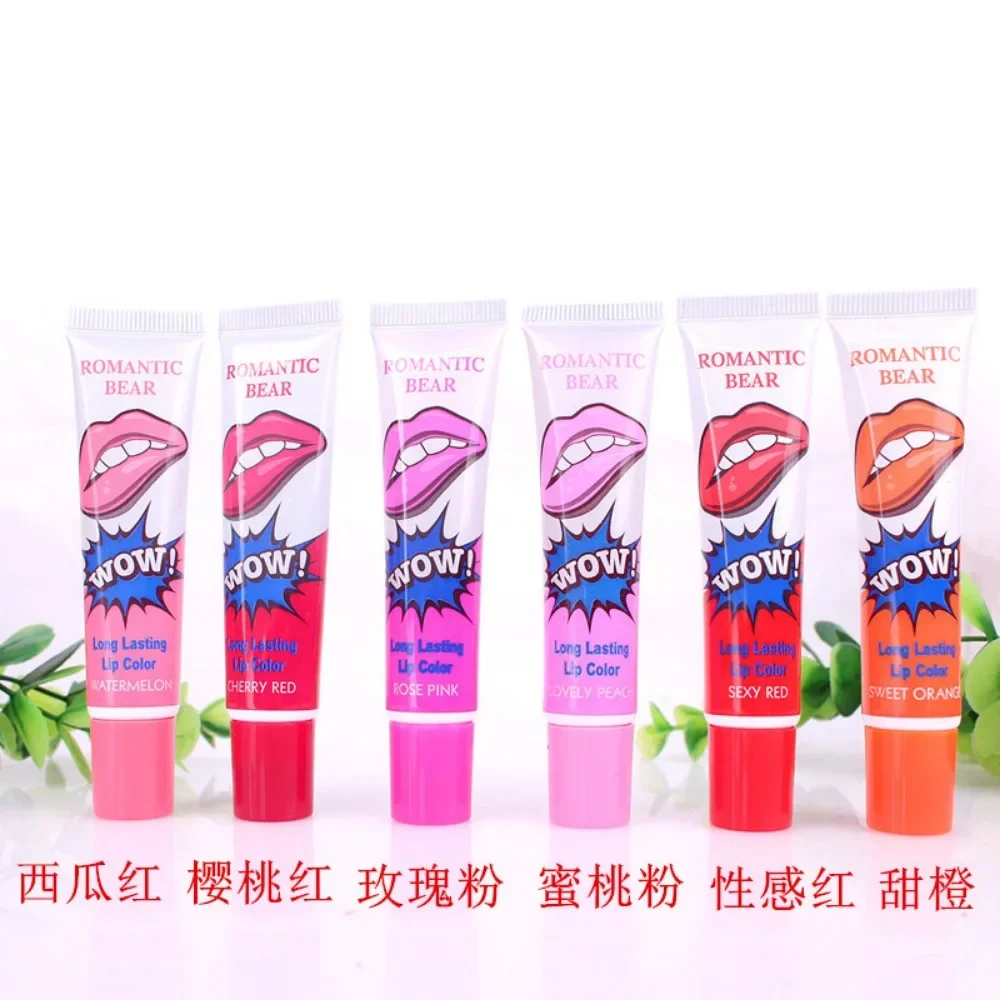 Waterproof Tear Lipstick Lip Gloss Peel Off Liquid Lipstick Women Makeup Tear Pull Lips Mask Cosmetics lip makeup lip gloss