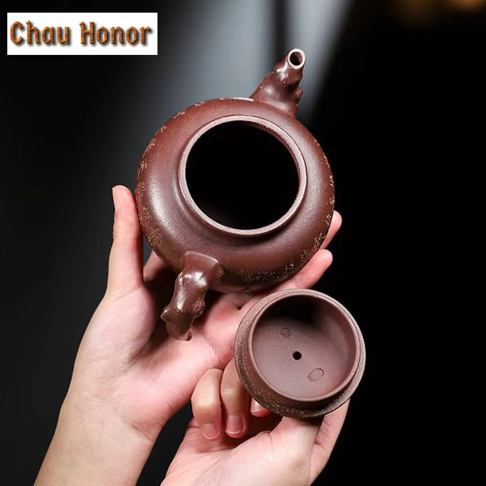 320ml Chinese Yixing Purple Clay Teapot Handmade Baochun Tea Pot Customized Filter Tea Infuser Zisha Beauty Tea Set Collection
