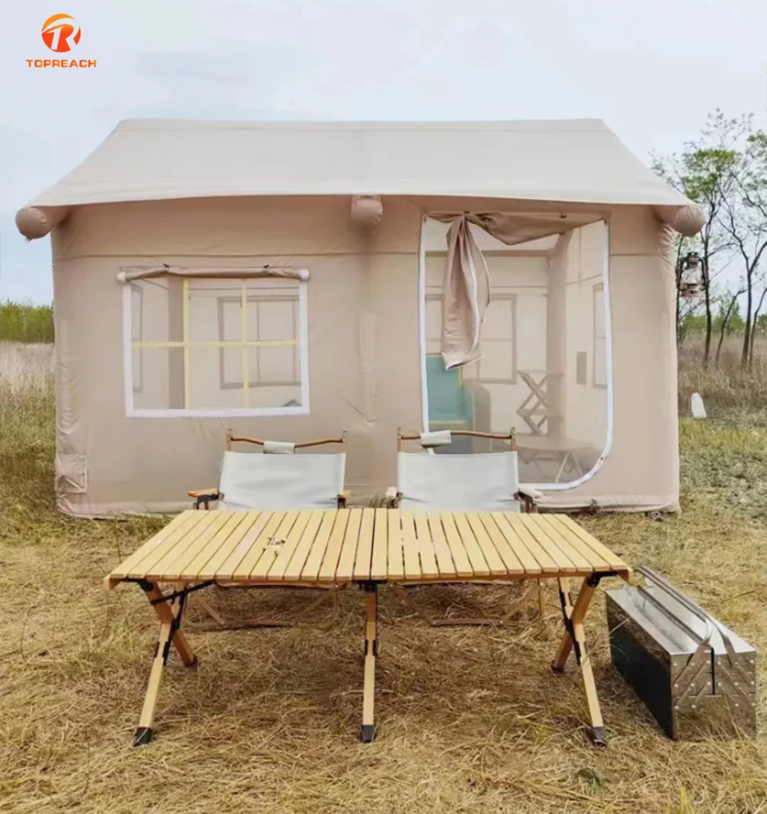 Luxe Snel Opzetten Luchttent Grote Ruimte Oxford Tent Opblaasbare