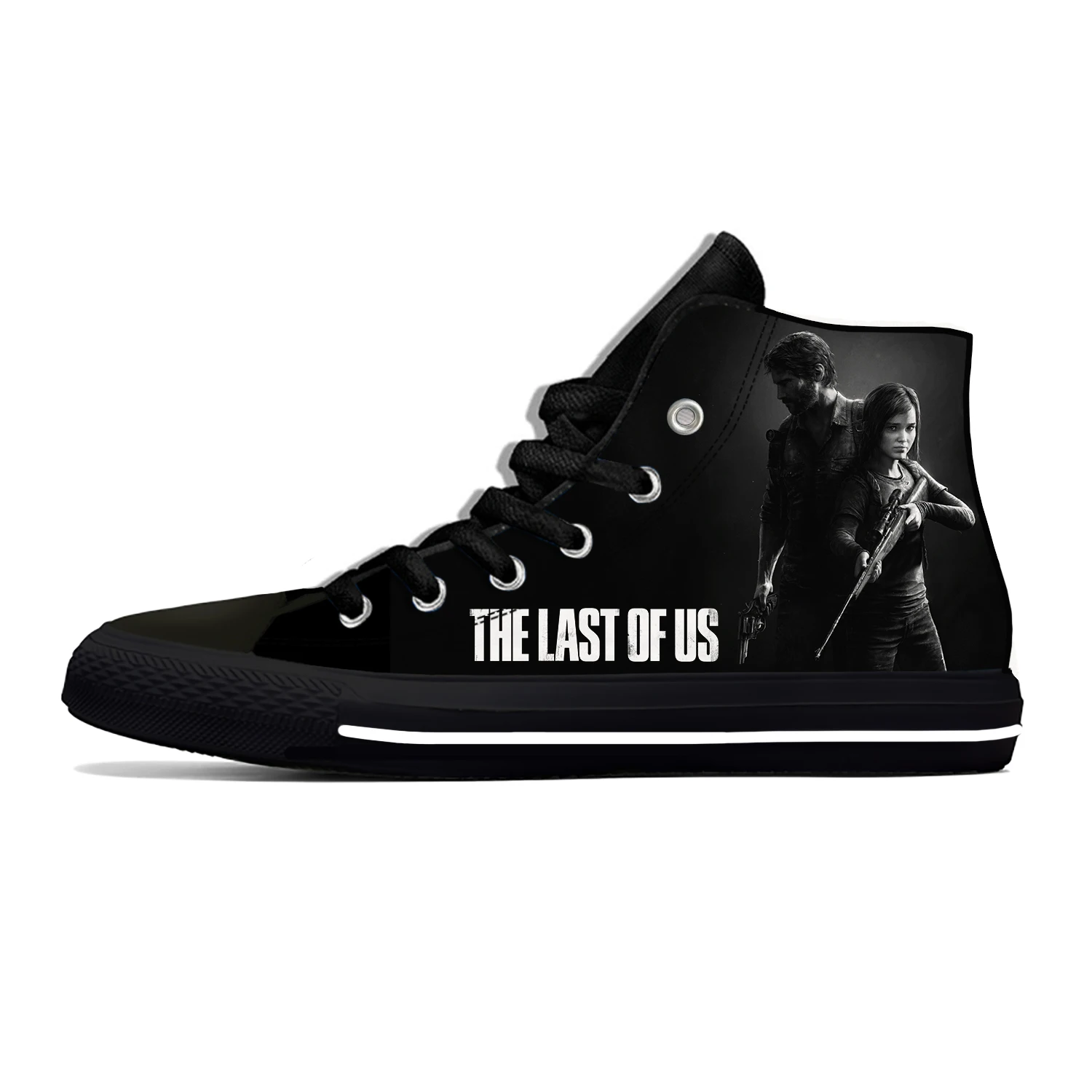 

The Last Of Us Part II Lightweight Cloth 3D Print Fashion High Top Canvas Shoes Mens Womens Teenager Casual Breathable Sneakers