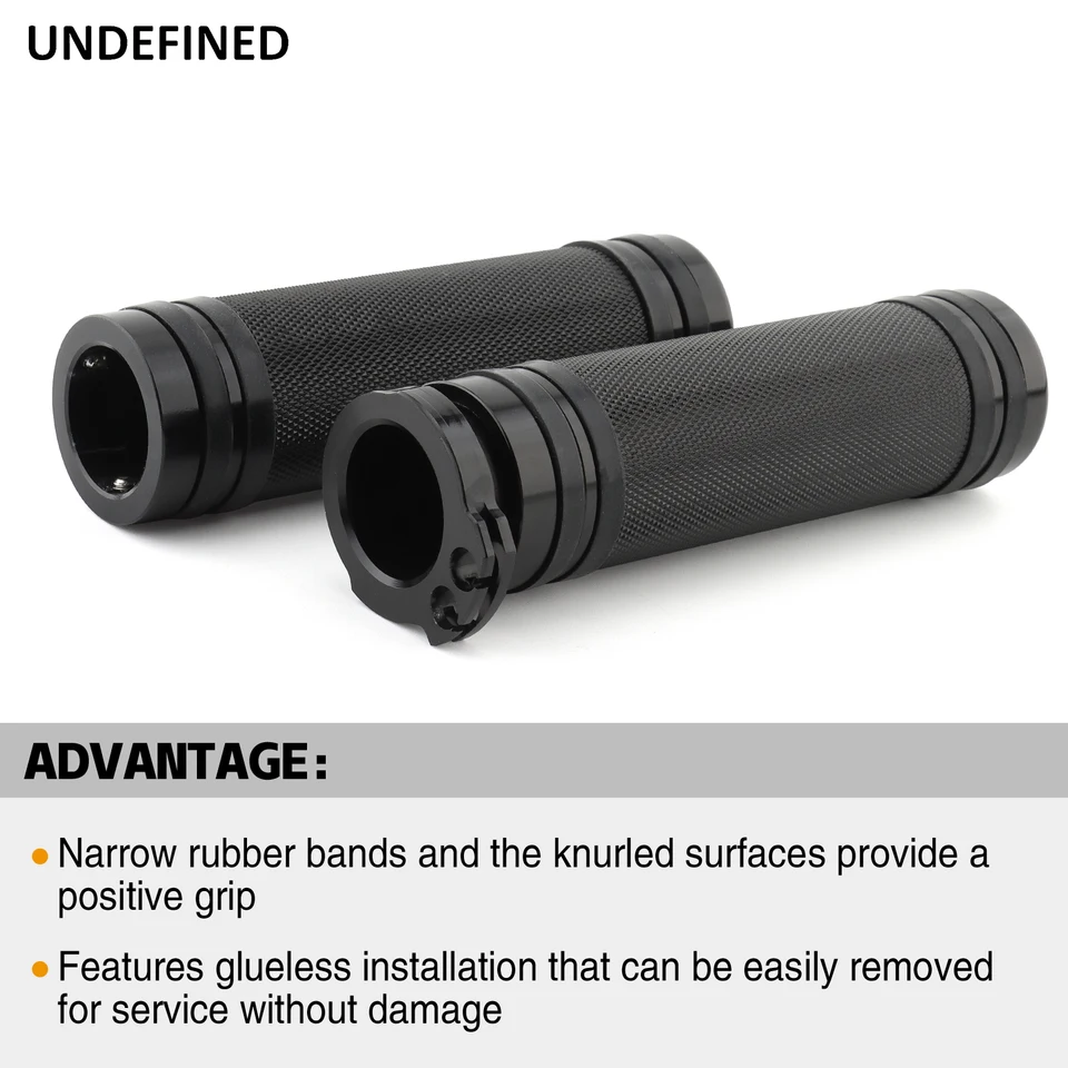 Manopole Moto CNC 22 Mm (7/8'') – Antiscivolo, Ergonomiche, Per Harley Street 500/750 E XG 500/750 (2015-2020)