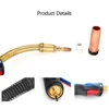 MIG Water Cooled Welding Torch Binzel Type MB 501D With Euro/Panasonic Connector and 3 Meters Cable 5