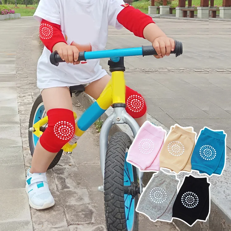 Kids Girl Boy Crawling Elbow Toddlers Baby Knee Pads Protector Safety Cotton Kneepad Leg Warmer Children Cushion Legging Infants knee pads