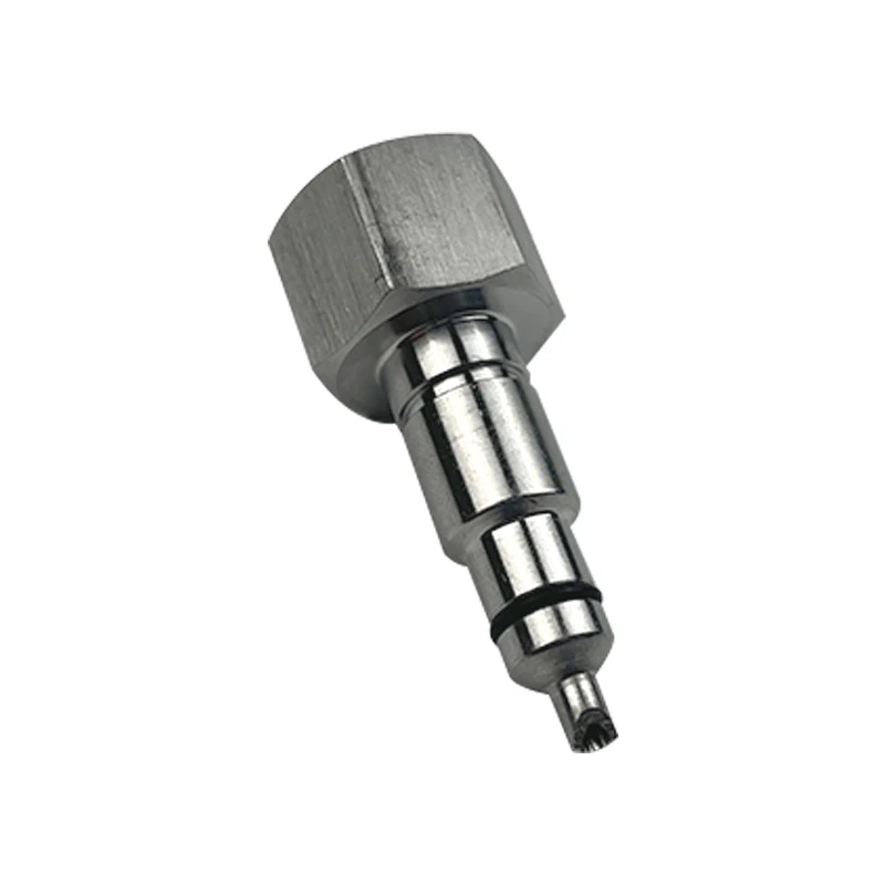 Hemodialysis machine accessories, pressure gauge connector