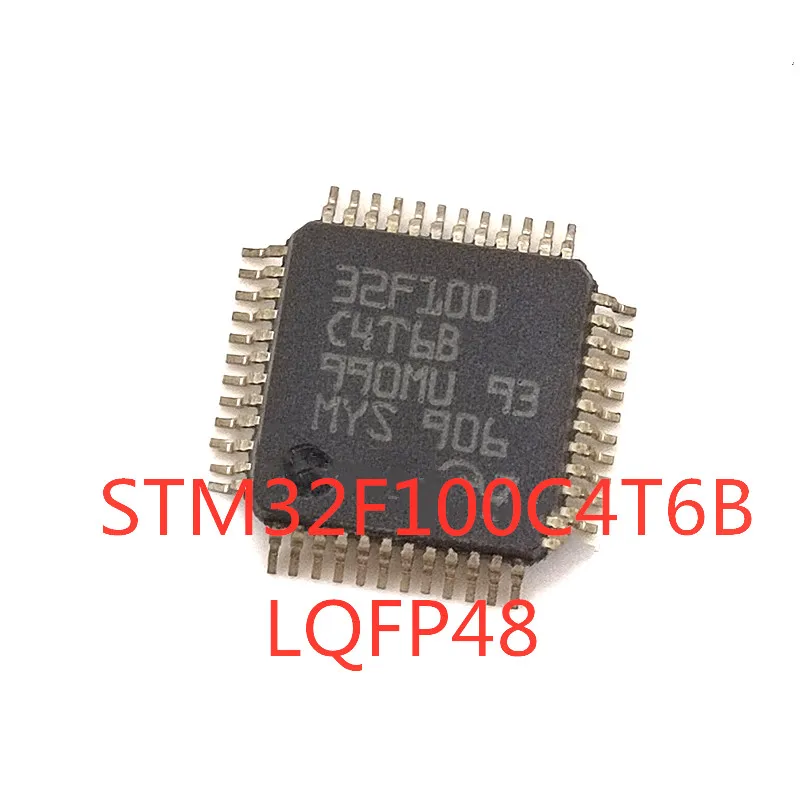 

1 шт./лот 100% качество STM32F100C4T6B STM32F100 Фотоэлементы микроконтроллера