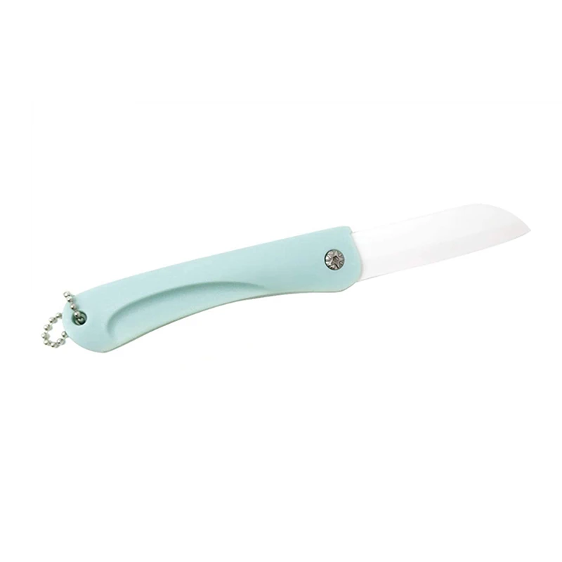 Mini Ceramic Folding Fruit Knife - Portable Kitchen Paring Knife
