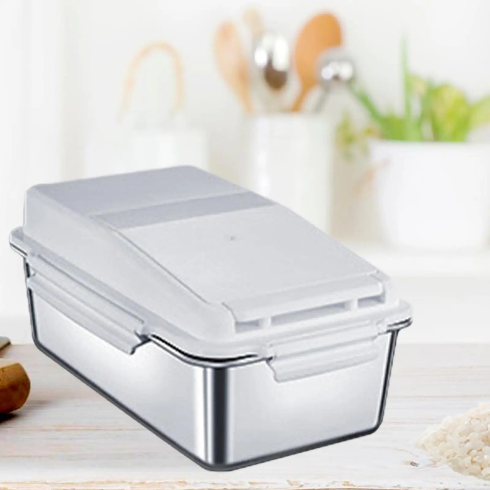 Pet Food Container Grain Storage Bin Large Capacity Airtight Cereal Dispenser Bucket Kitchen Organizer Pet Food Storage Box Pet Food Container Grain Storage Bin Large Capacity Airtight Cereal Dispenser Bucket Kitchen Organizer Pet Food Storage Box