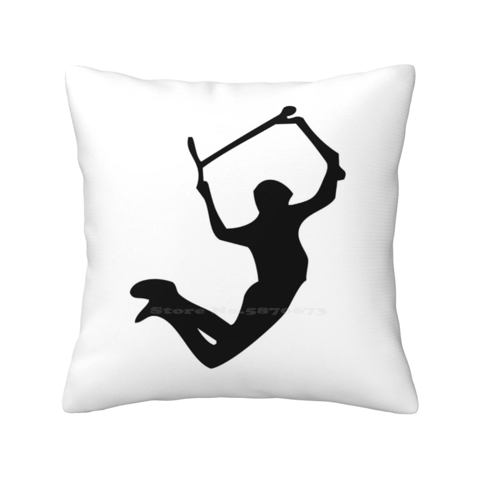 

Флуоресцентный силуэт Забавный милый декоративный квадратный чехол для скутера