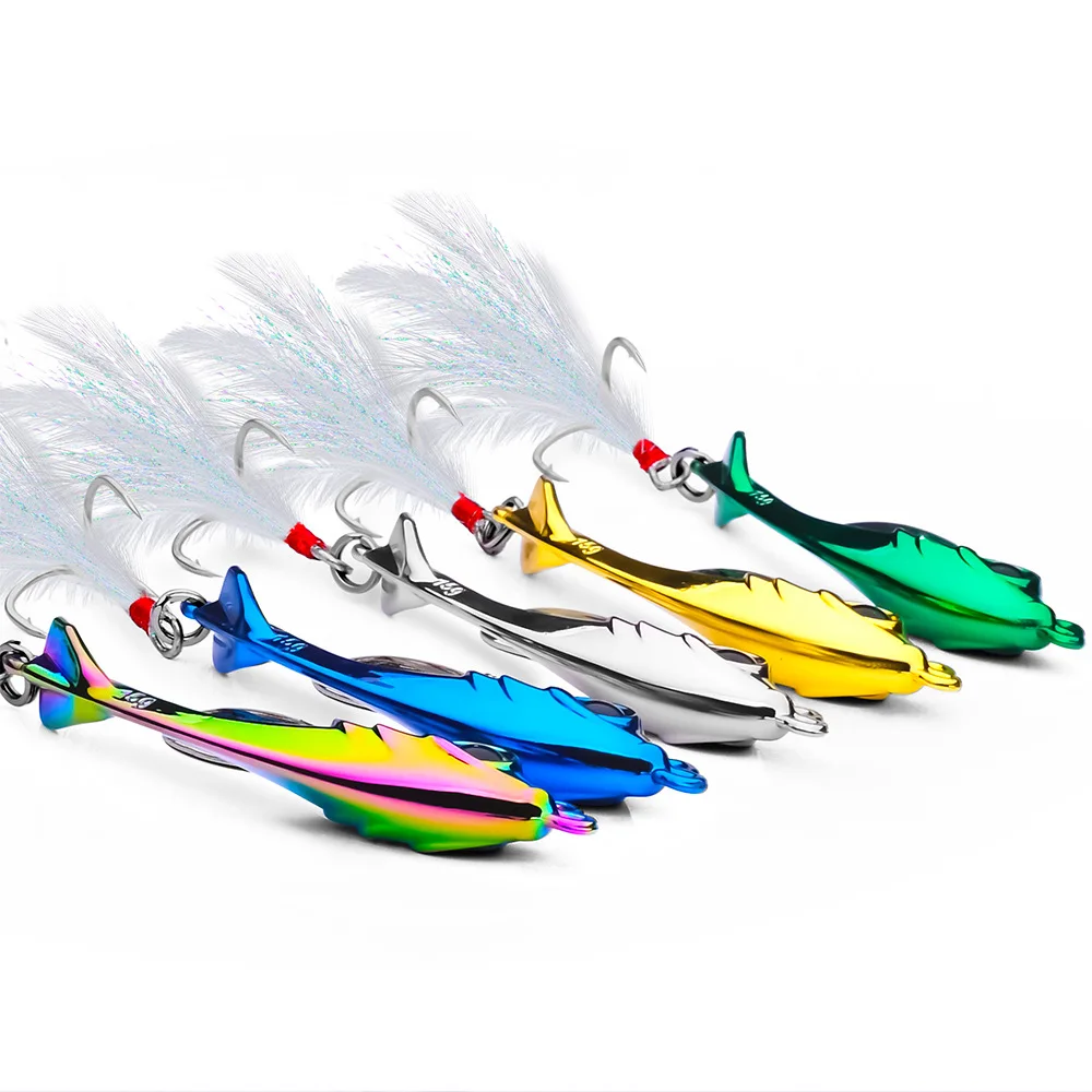 Rotierende Metall Vib Vibration Spinner Klinge Köder für Angel köder 9/12/17 Jigs Forelle harte Köder Bass Pike Barsch Tackle Pesca – Detail 9