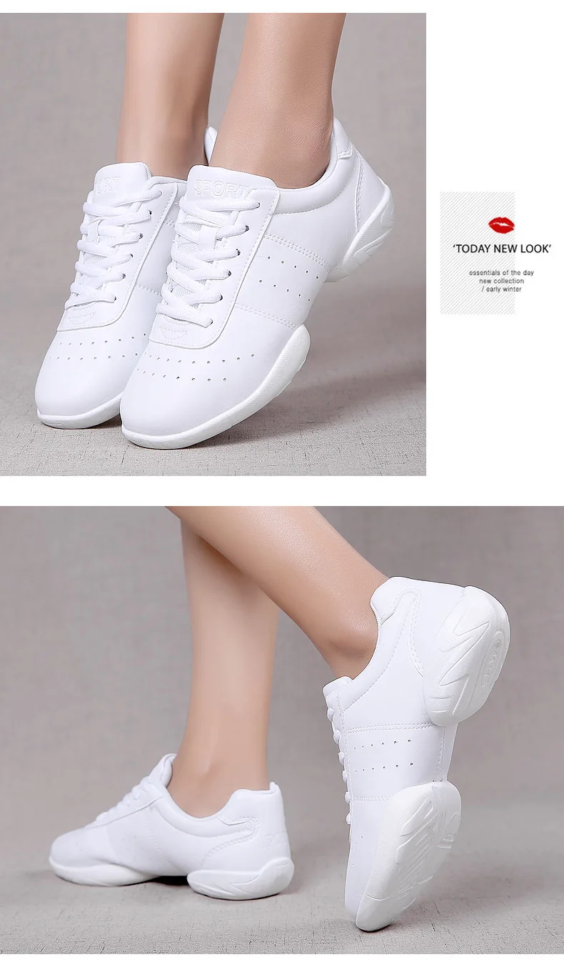Dance Shoes Woman 2022 New Ladies Modern Soft Outsole Jazz Sneakers Aerobics Breathable Lightweight Female Dancing Fitness Sport