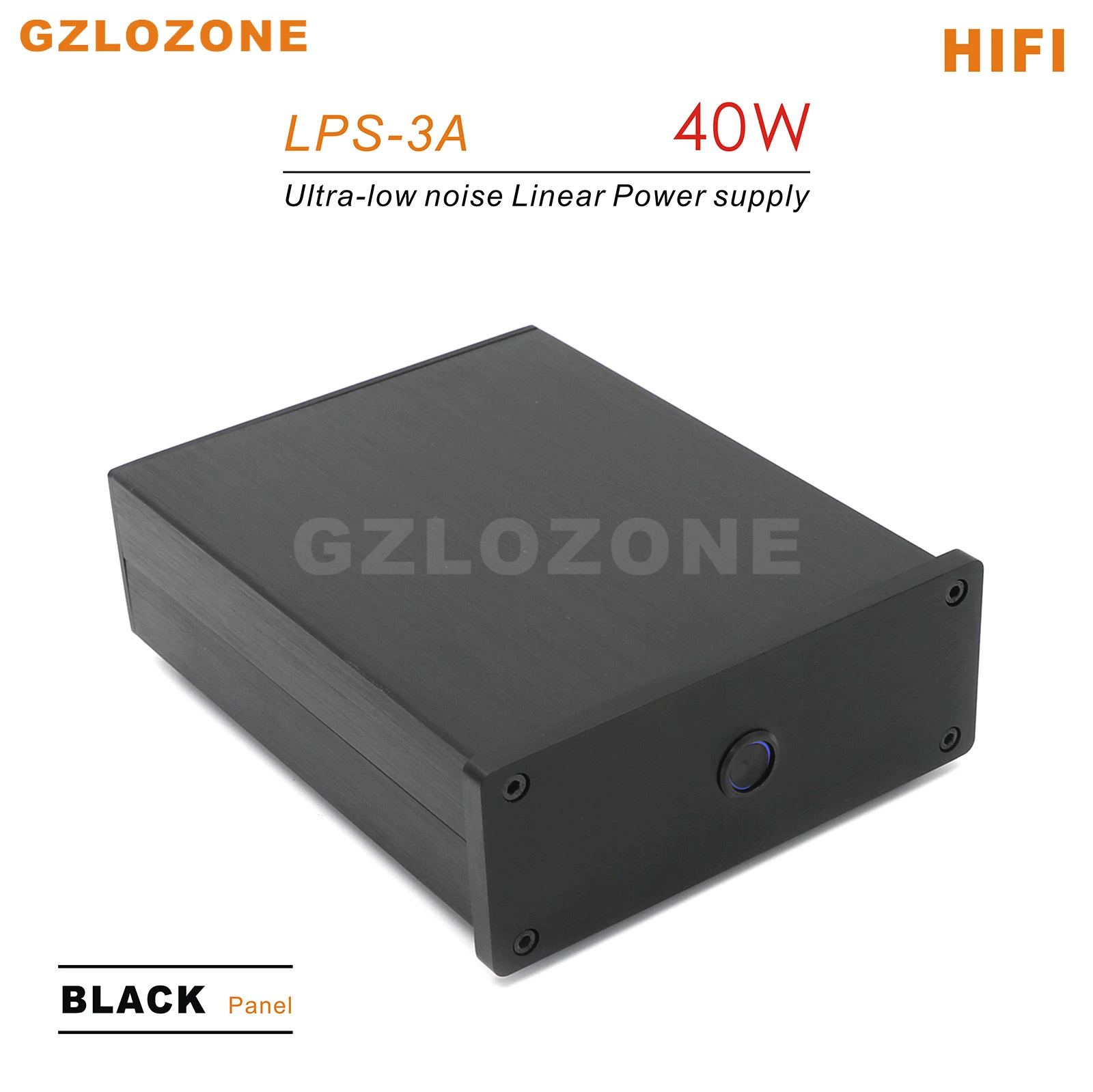 

ZEROZONE LPS-3A R-core 40W HIFI Ultra-low noise Linear power supply DC5V/9V/12V/15V/18V/24V Optional