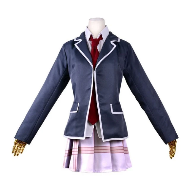 Anime Black Bullet Kagetane Hiruko Cosplay Costume Full Set Men's Halloween  Party Costumes Uniform Custom Made Free Shipping