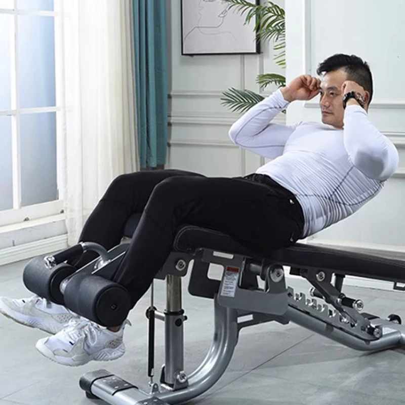 Dumbbell abdominal muscle chair multi-angle adjustment auxiliary equipment home fitness exercise multi-function