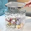 Hair Accessories Organizer Storage Box Clear Acrylic Hair Tie Organizer for Headband Laundry Pods Container Desk organizer 5