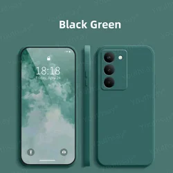 Custodia protettiva originale in silicone liquido TPU morbido per telefono - Cover bumper
