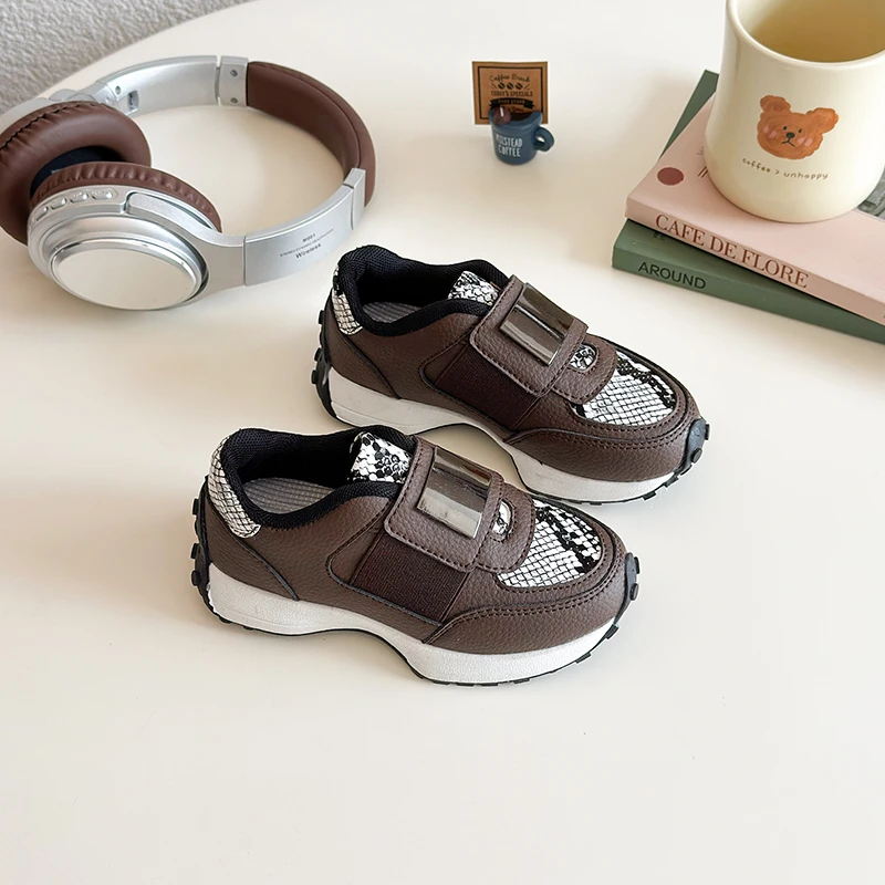 Girls Casual Sneakers Soft Bottom Anti Slip School Shoes