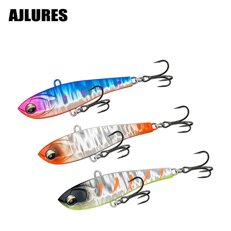 Sinkende VIB Angelköder, 9 g, 16 g, 33 g, Vibrationskunststoffköder, Swimbait, Wobbler, lange Wurf, künstlicher harter Köder, Barsch, Hechtbarsch