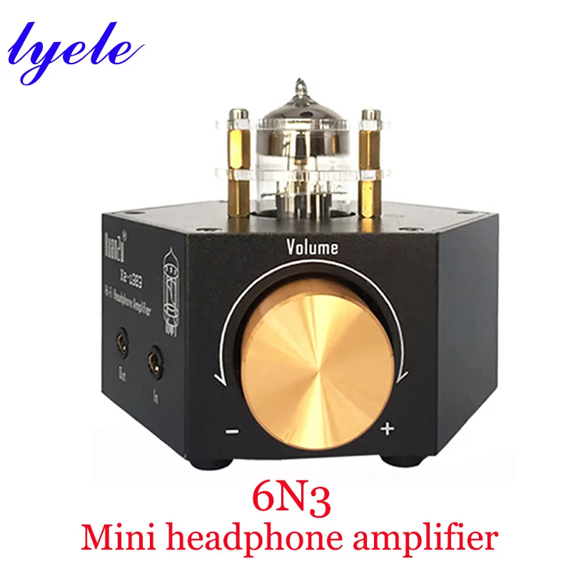 Мини-усилитель для наушников Lyele Audio 6N3 класса A домашний усилитель звука с блоком