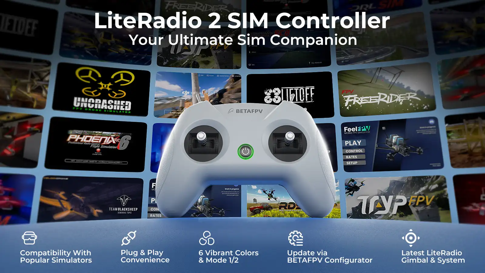 LiteRadio 2 SIM Controller - your ultimate sim companion