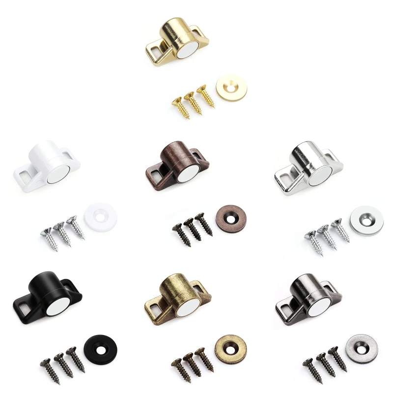 Door Zinc Alloy Cupboard Cabinet Door Stop Catches Latches Metal Furniture for Latch Hardware