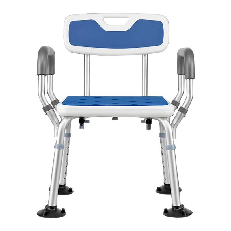 

Anti-rust aluminum alloy bathroom chair, toilet stool, shower seat, shower stool